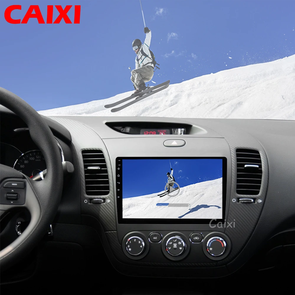 CAIXI ram 2G rom 3 2G автомобильный Радио мультимедийный плеер Android 8,1 автомобильный dvd для Kia CERATO K3 FORTE 2013 gps навигация