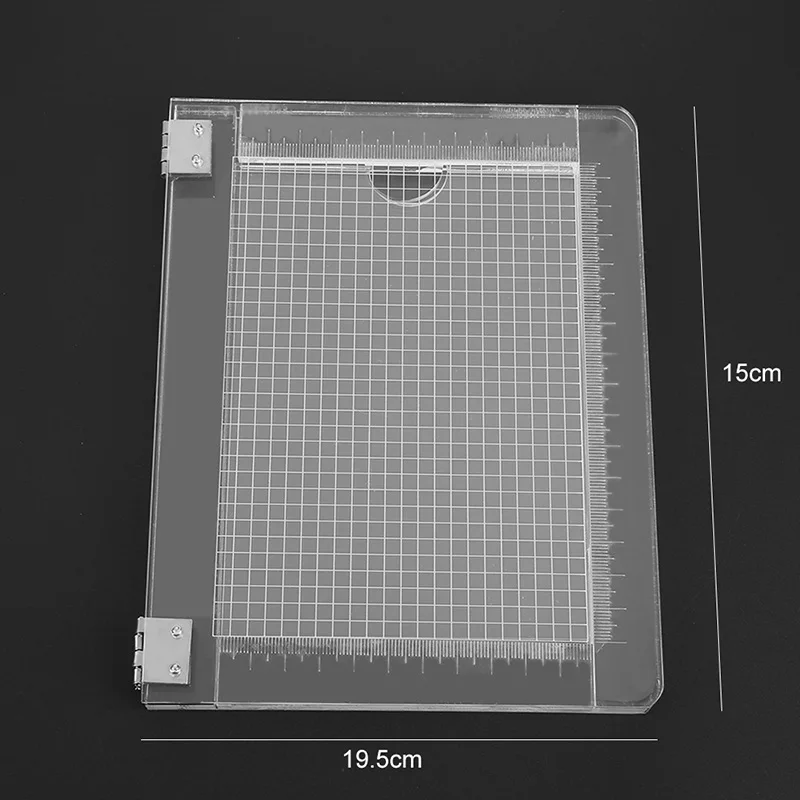15x19.5cm Прозрачный акриловый блок штамп блоки штампы для скрапбукинга ремесло инструмент используется для монтажа и использования прозрачных штампов - Цвет: 15x19.5cm