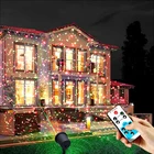 Уличный движущийся Рождественский лазерный проектор, светодиодные огни, водонепроницаемая Лазерная лампа для сада, сцены, вечеринки, новогодние украшения 2022