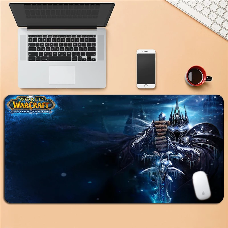 Большой игровой коврик для мыши World Of Warcraft Grande 900x400 модный клавиатуры компьютера