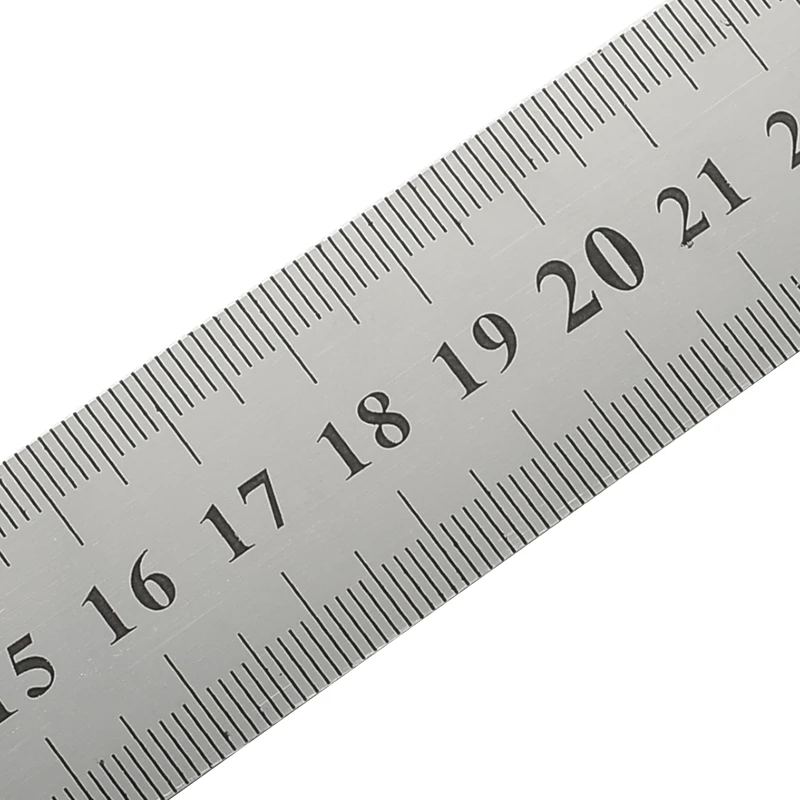 

1Pcs 15cm/20cm/30cm/50cm Double Side Scale Stainless Steel Straight Ruler Measuring Tool School Office Supplies 0.5mm/0.7mm