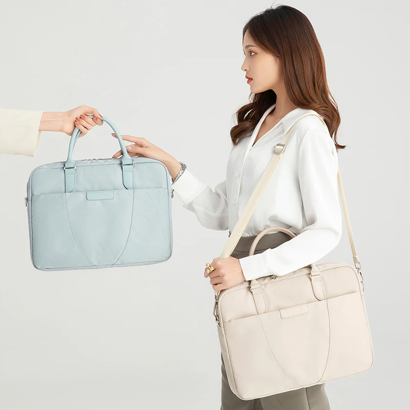 2022 Elegant Solid Laptop Bags Simple Handbags For Office Women Shoulder Bag Casual Big Tote Ladies Crossbody Bags Tote Women
