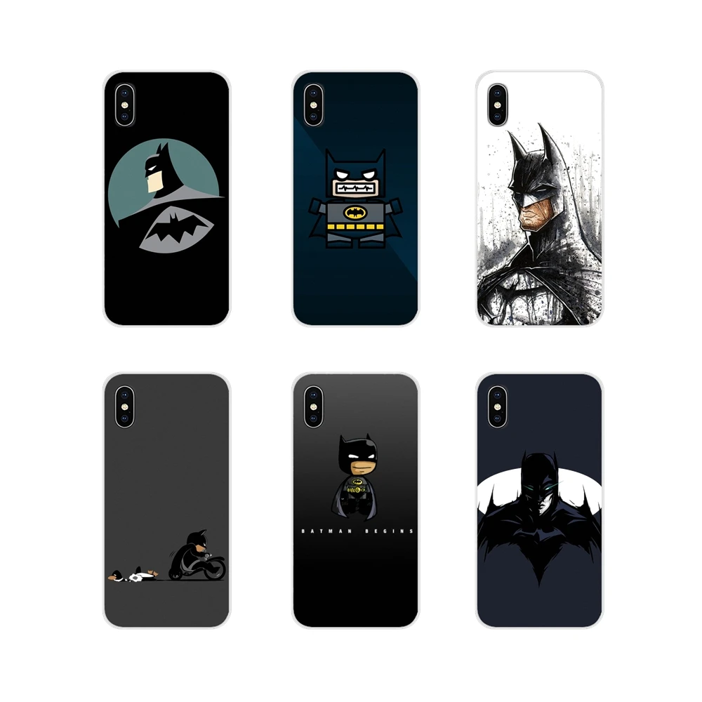 Комиксы Забавный Бэтмен мультфильм для Apple IPhone X XR XS 11Pro MAX 4S 5s 5C SE 6S 7 8 Plus ipod touch 5 6