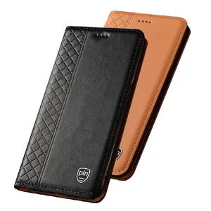 genuine leather card holder flip phone case for oppo find x3 pro flip case for oppo find x3 holster cover cases stand funda capa free global shipping
