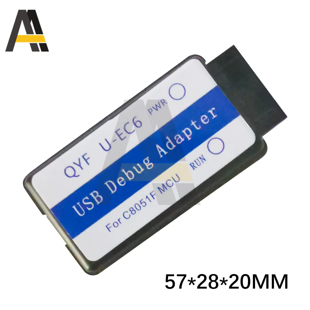 Эмулятор C8051F 3 В-5 В программатор загрузчика JTAG/C2 U-EC6/U-EC5/EC3 USB отладочный адаптер