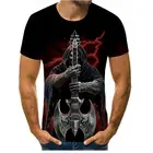 Футболка мужская с 3D принтом, брендовая тенниска, модная майка, забавная рубашка для отдыха, лето