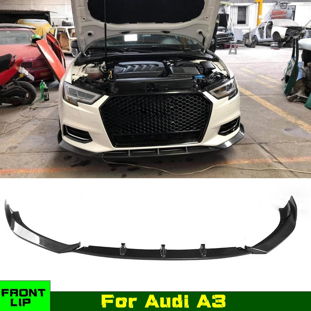 Автомобильные передние бамперы из углеродного волокна разветвители передний