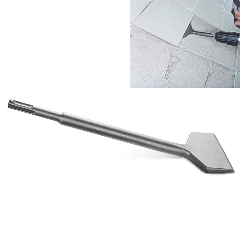 

Sds Plus Shank 3-In Wide Electric Hammer Chisel Angled Heavy Duty Bent Tile Chisel