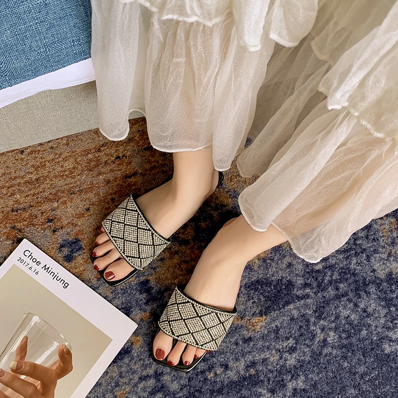 

Women Slipper Flat Toe Casual Shoes Beach Sandals Ladies Shoes Gladiator Sandals Women Platform Sandalias De Mujer Verano 2021