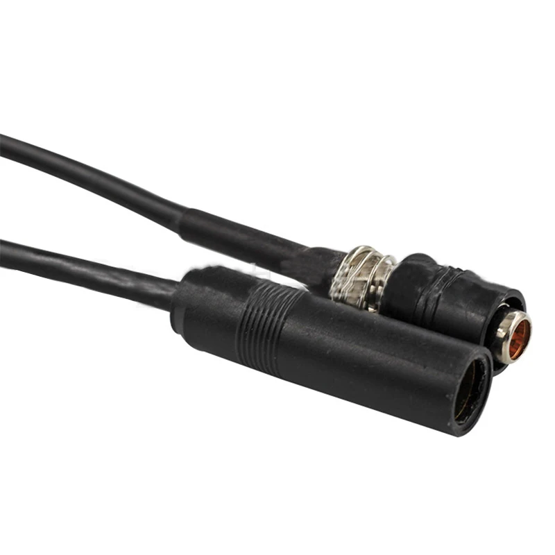 Автомобильный черный удлинитель для стереоантенны и радио со штекером на гнездо