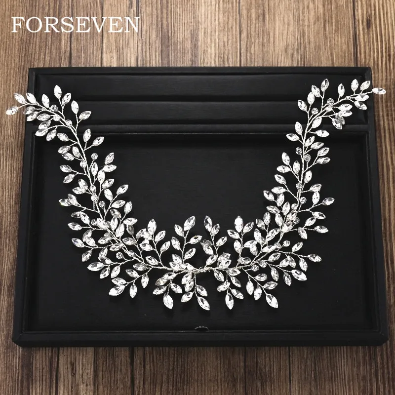 Свадебные аксессуары для волос Хрустальная лента роскошные украшения парадный