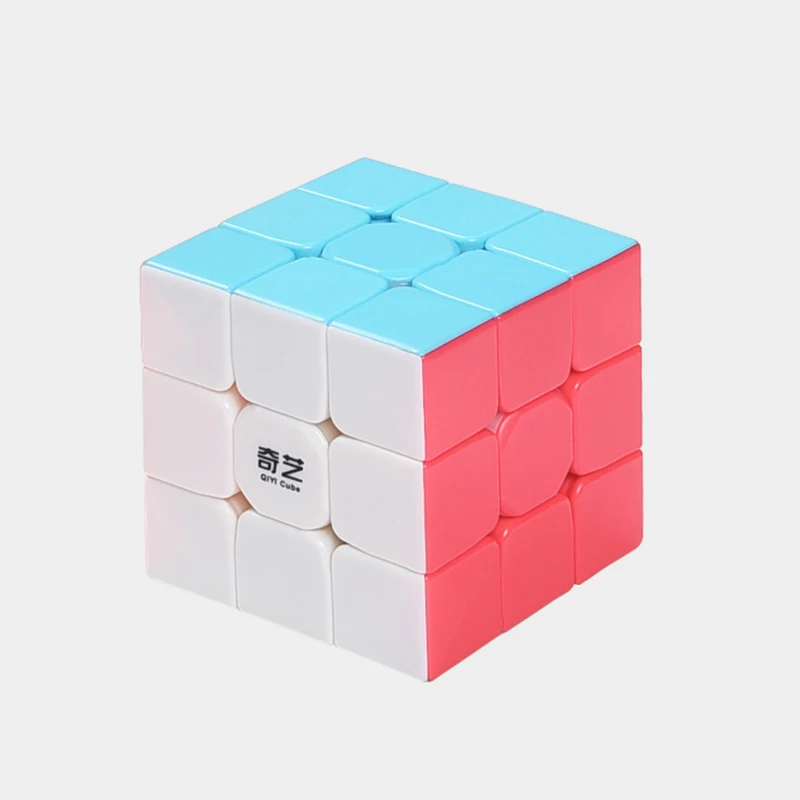 3x3-Stickerless Qiyi 2x2 3x3 4x4 5x5 волшебный куб Cubo Magico Professional Puzzle Warrior W 2x2x2 3x3x3 4x4 speed Cube Stickerless Game куб, игрушка - Цвет: 3x3-Stickerless