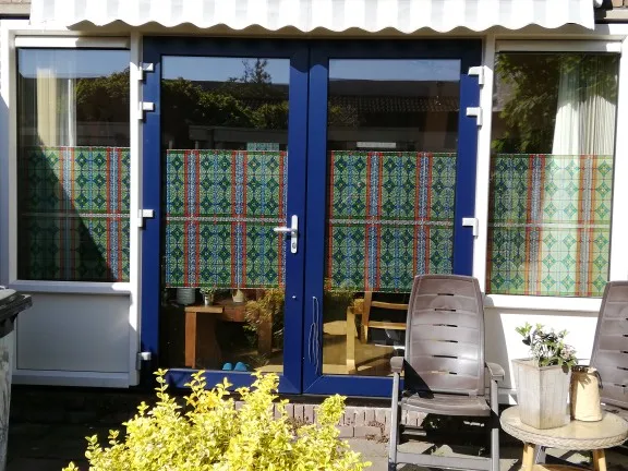 Витражная декоративная конфиденциальная стеклянная пленка термопечать