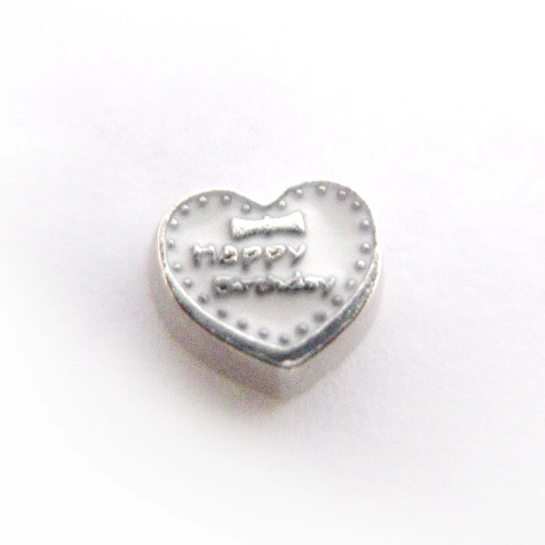 FC1309 birthday 10 шт./лот несколько вариантов Dream Love Mom hearts плавающий медальон шармы на память для жизни медальон памяти как подарок - Цвет: FC1309 birthday