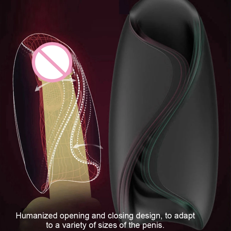 Мастурбатор с задержкой тренировки выносливости пениса перезаряжаемый