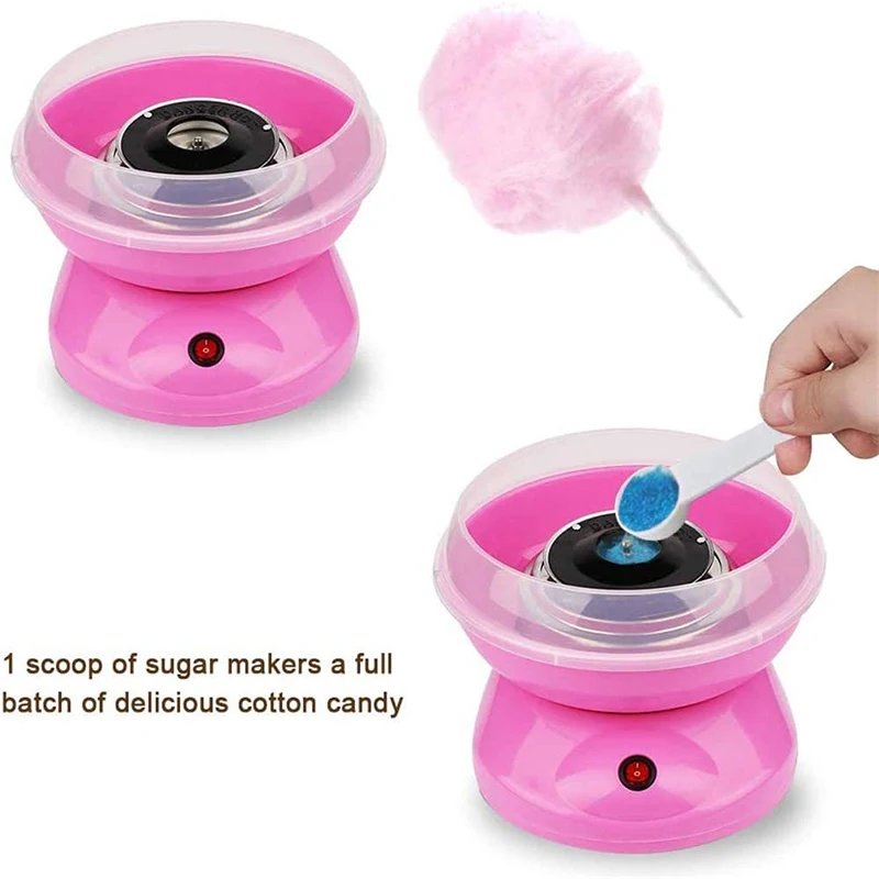 

Nostalgia Hard And Sugar Free Countertop Cotton Candy Maker DIY Children Cotton Candy Marshmallow Maker New