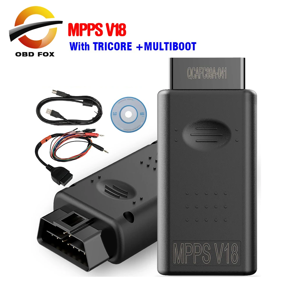 MPPS V18.12.3.8 MAIN + TRICORE MULTIBOOT V18 с разрывным тросом автомобильный инструмент поддержкой