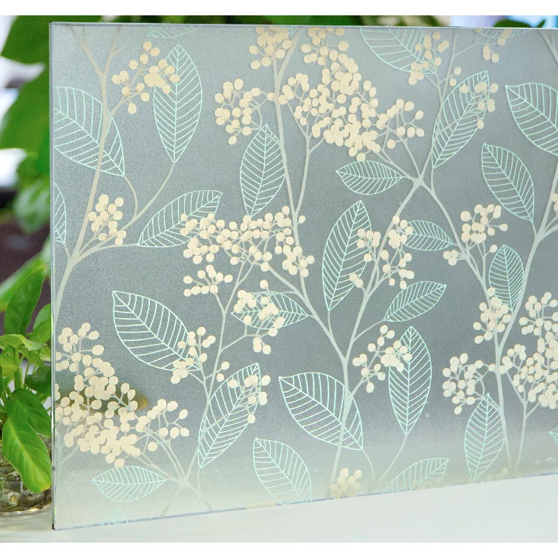 Матовая оконная пленка декоративная УФ наклейка на окно матовая самоклеящаяся