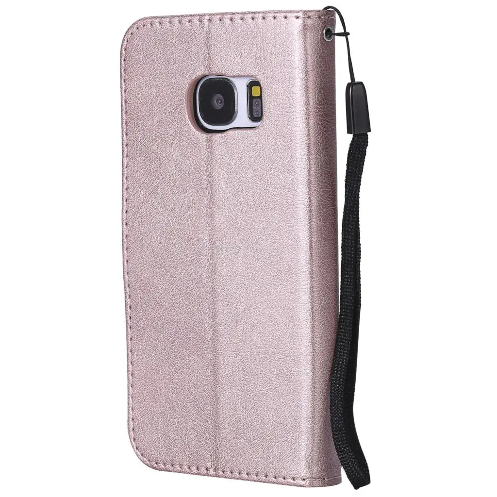 Кожаный чехол для телефона Samsung Galaxy S21 FE S5 S6 S7 S 7 Edge S8 S9 S10 S20 плюс S20FE SM-G930F откидная