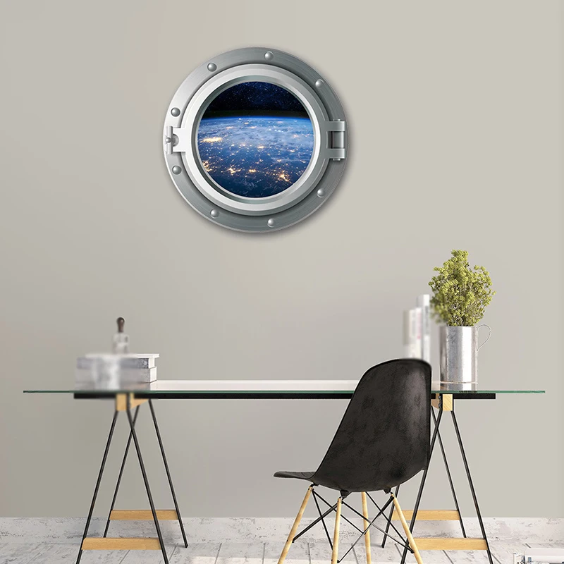 

Starry Universe 3D Wall Sticker For Kids Rooms Window Bathroom Decal Art Wallpaper Poster Home Decoration Wallpaper Sticker