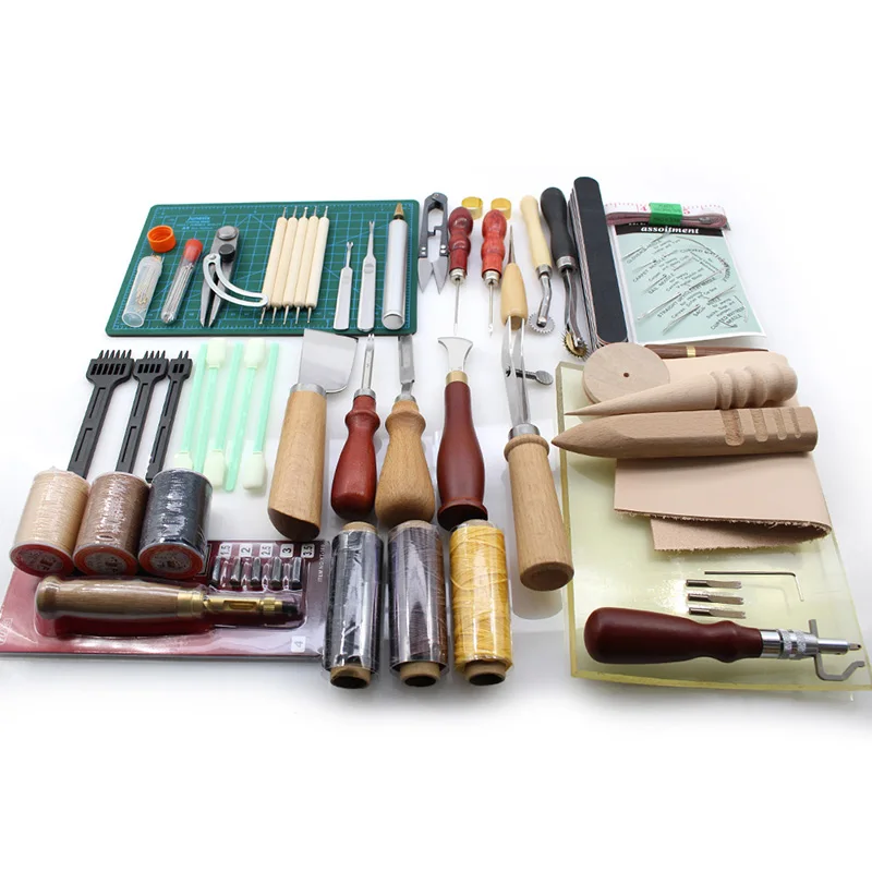 2020 набор инструментов для работы с кожей широкой лопатой режущая кромка