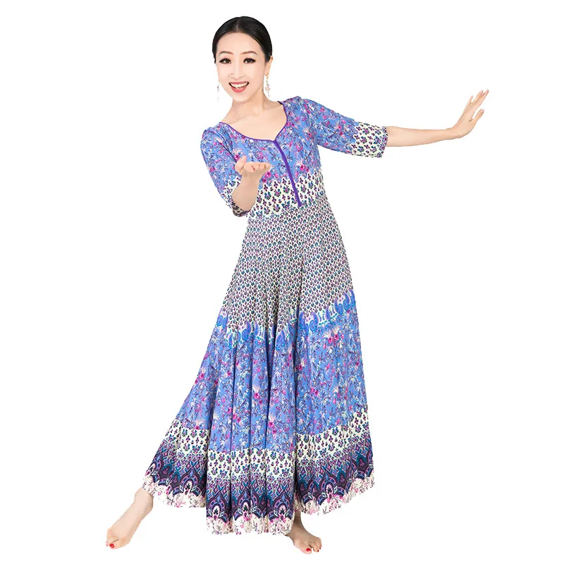 Новинка 2020 повседневная одежда из Индии сари Анны для женщин костюм танца живота