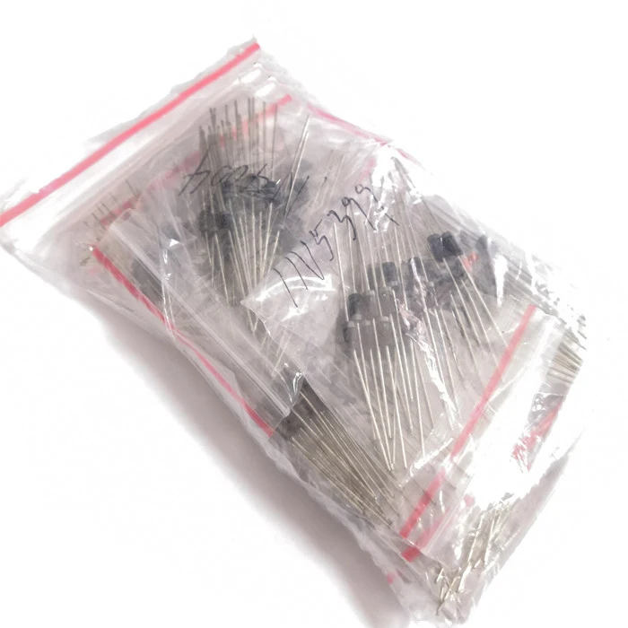 

255pcs 1N4001 1N4004 1N4007 1N5408 UF4007 FR307 1N5819 1N5822 6A10 10A10 Fast Switching Rectifier Schottky Diode Assorted Kit