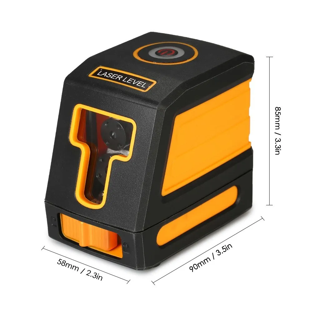 Профессиональный красный лазерный уровень набор горизонтальных и перекрестных