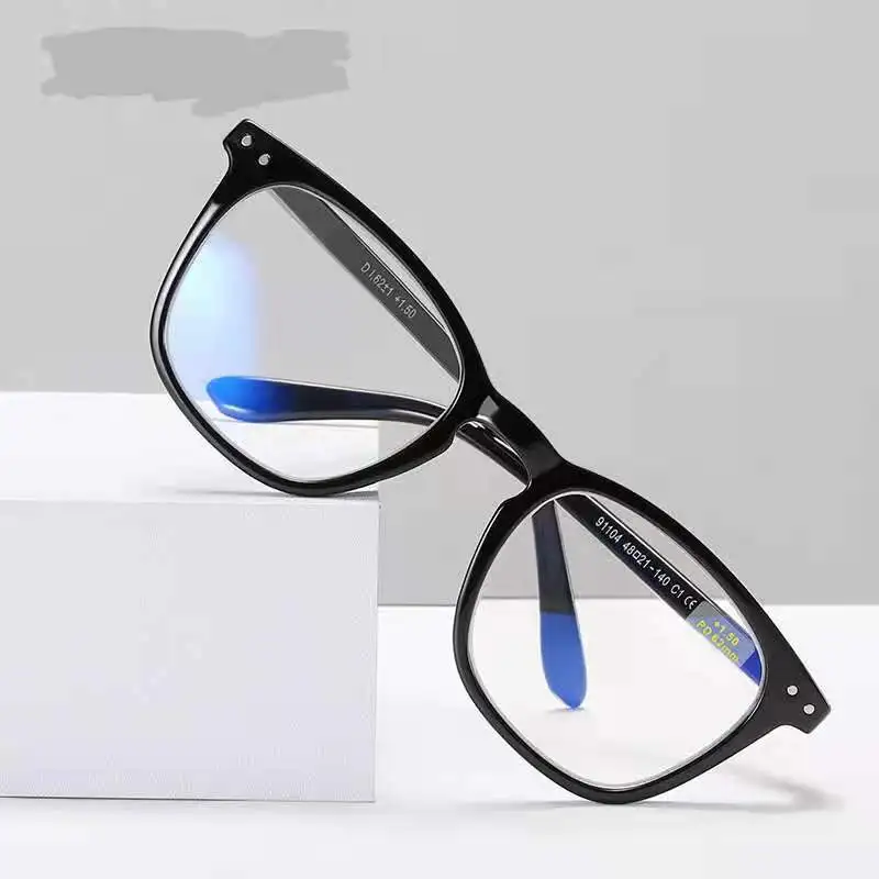 

Anti Blue Light Reading Glasses For Women Men TR90 Flexible Frame Spring Hinge Computer Presbyopia Eyewear Female UV400