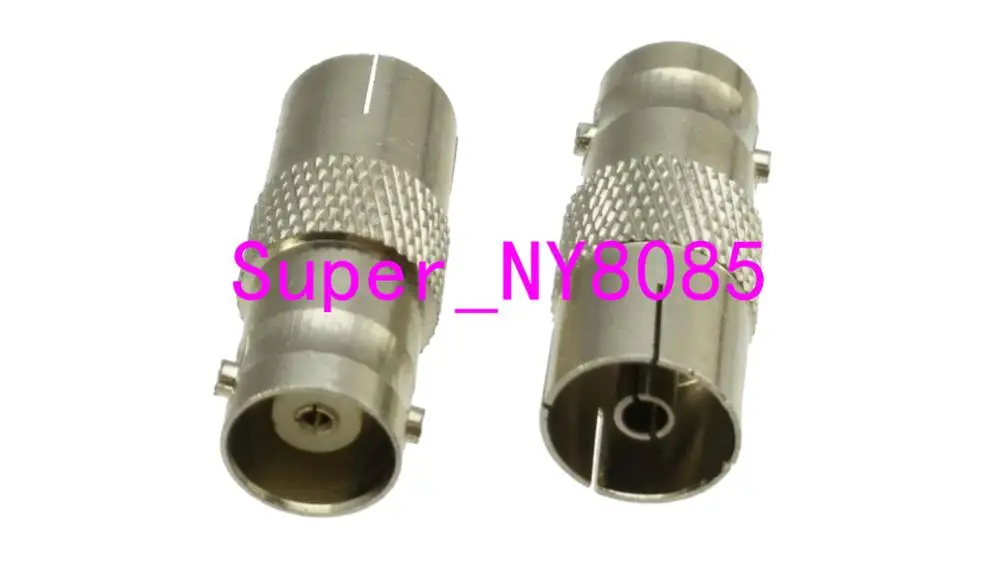 Адаптер BNC гнездовой разъем для IEC DVB T TV PAL радиочастотный прямой F/F|jack connector|jack jackjack