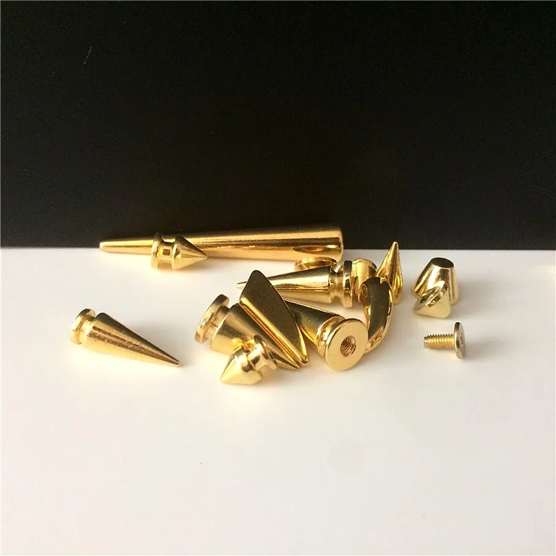 Все виды золотых металлических отверток конусные шпильки искусственная Шпилька