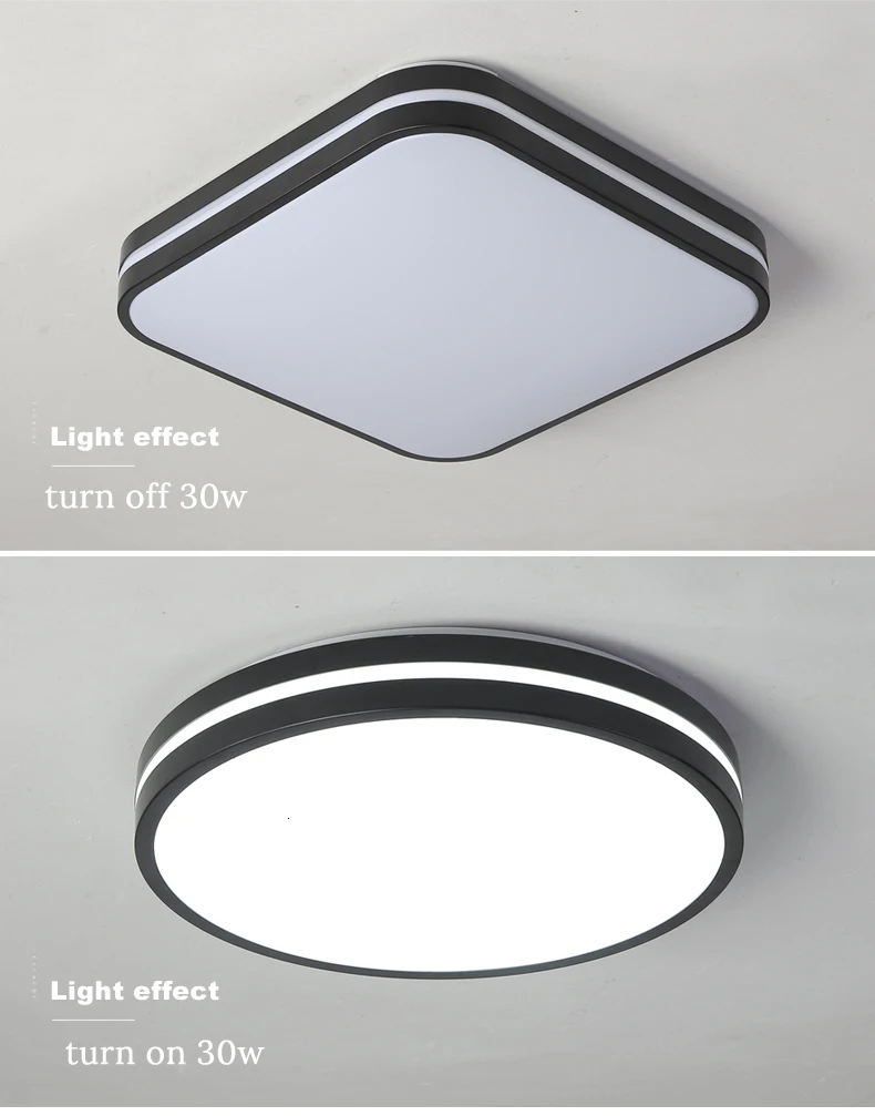 Modern LED ceiling lights Simple style home LED lamp Large art Creative lustre bedroom living room lamp AC90-260V