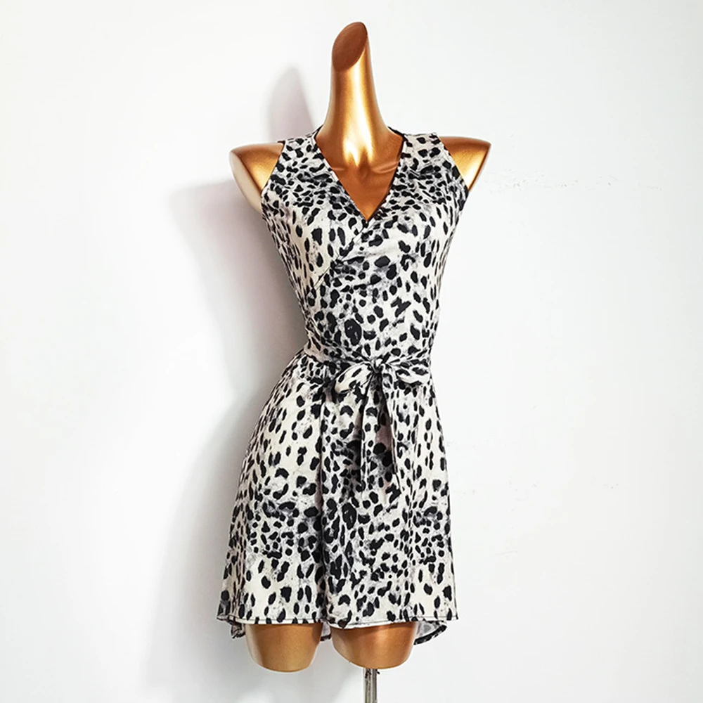 Платье женское для латиноамериканских танцев с бахромой D1072 | Тематическая