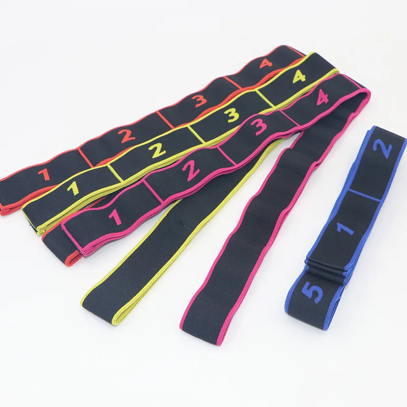 

Yoga Pull Strap Belt Polyester Latex Elastic Latin Dance Stretching Band Pilates Lifting Fitness Exercise Resistance Bands
