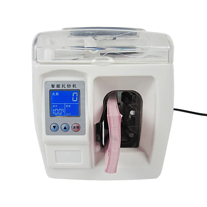 Автоматическая связывающая машина для банкнот 110 В/220 В Портативный ЖК дисплей