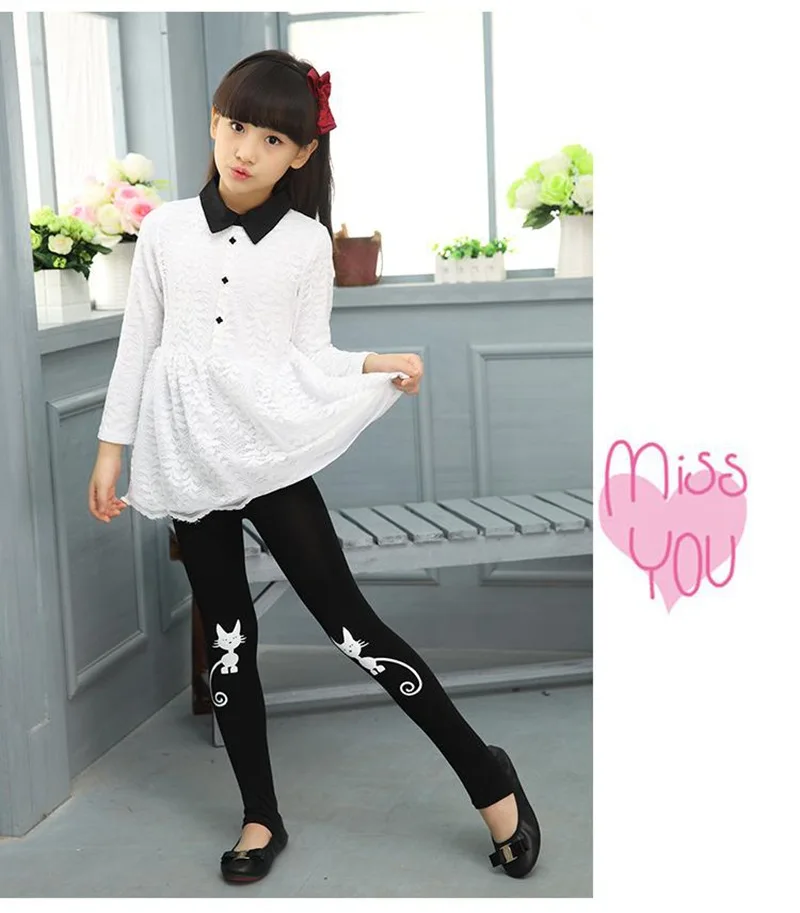 Леггинсы для девочек детские брюки Новое поступление Осенние повседневные