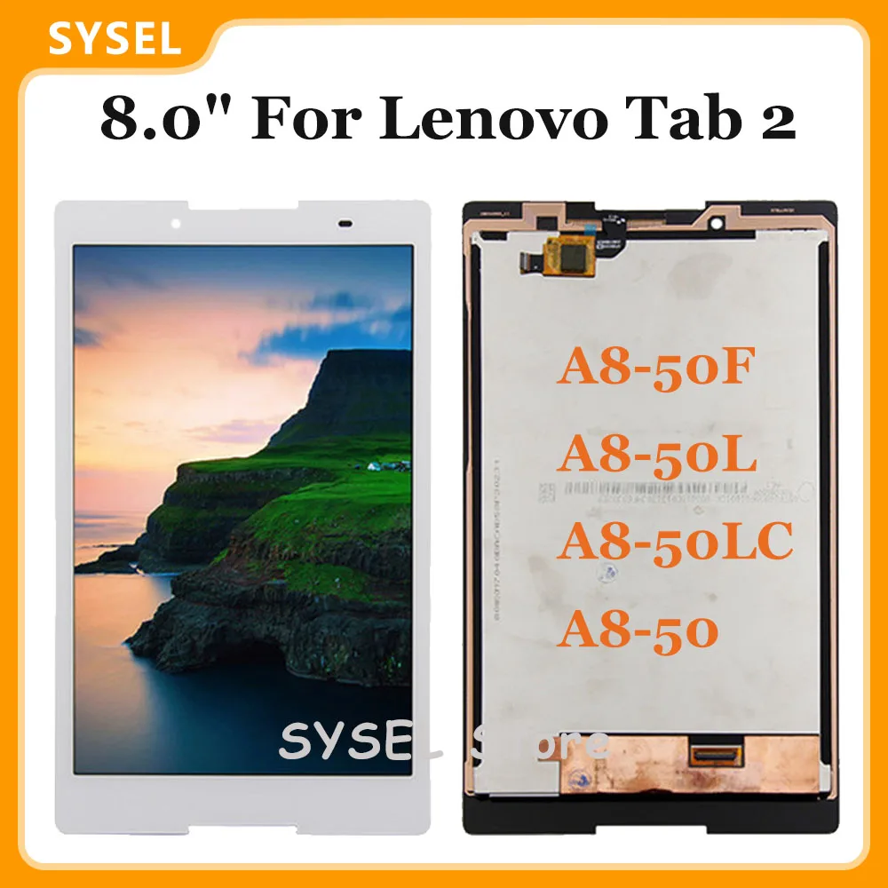 Высокое качество 8 0 &quotдля Lenovo Tab 2 A8 50F 50L 50LC 50 ЖК дисплей сенсорный экран