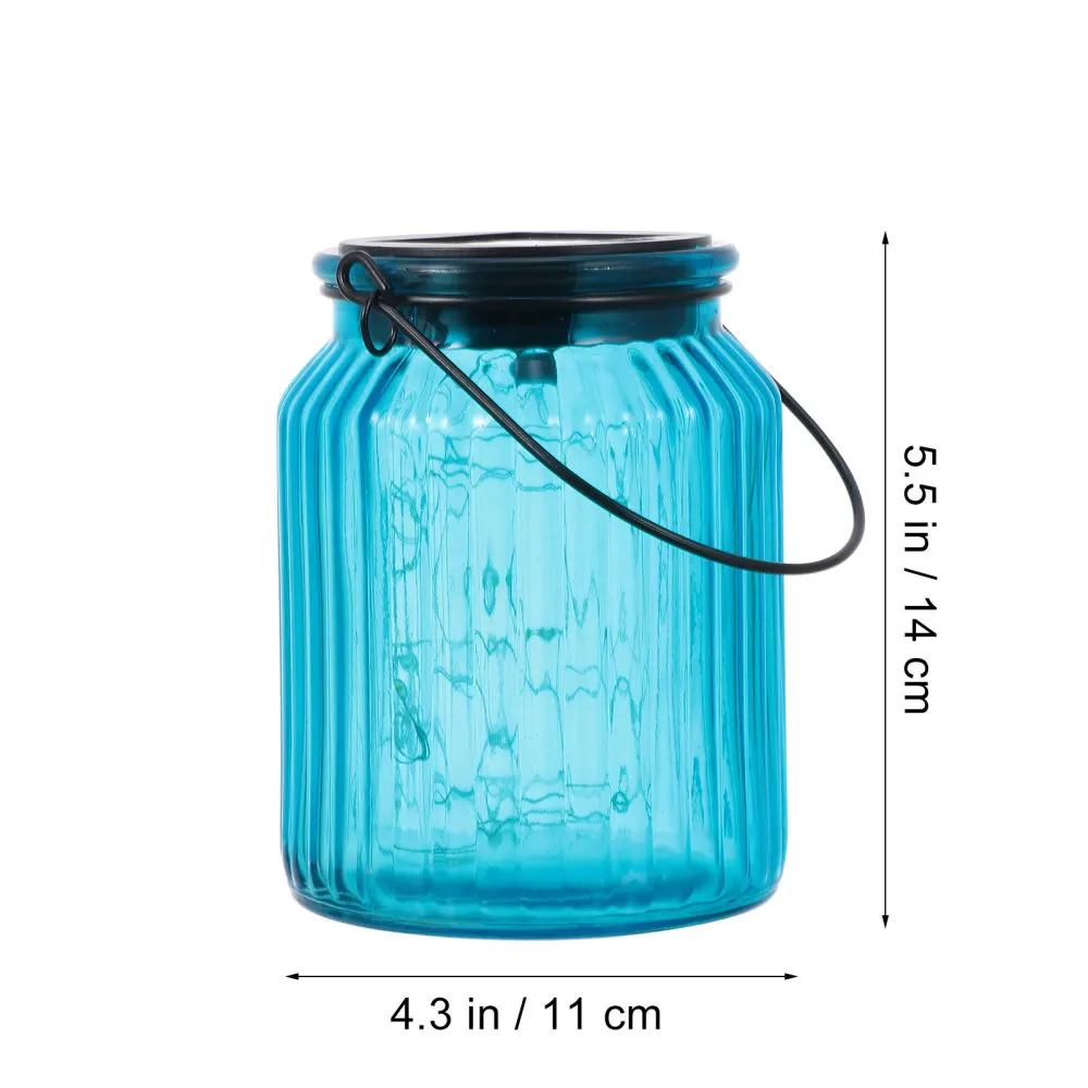 

2pcs Outdoor Solar Power Lamp Mason Jars Lights Atmosphere Outdoor Lights
