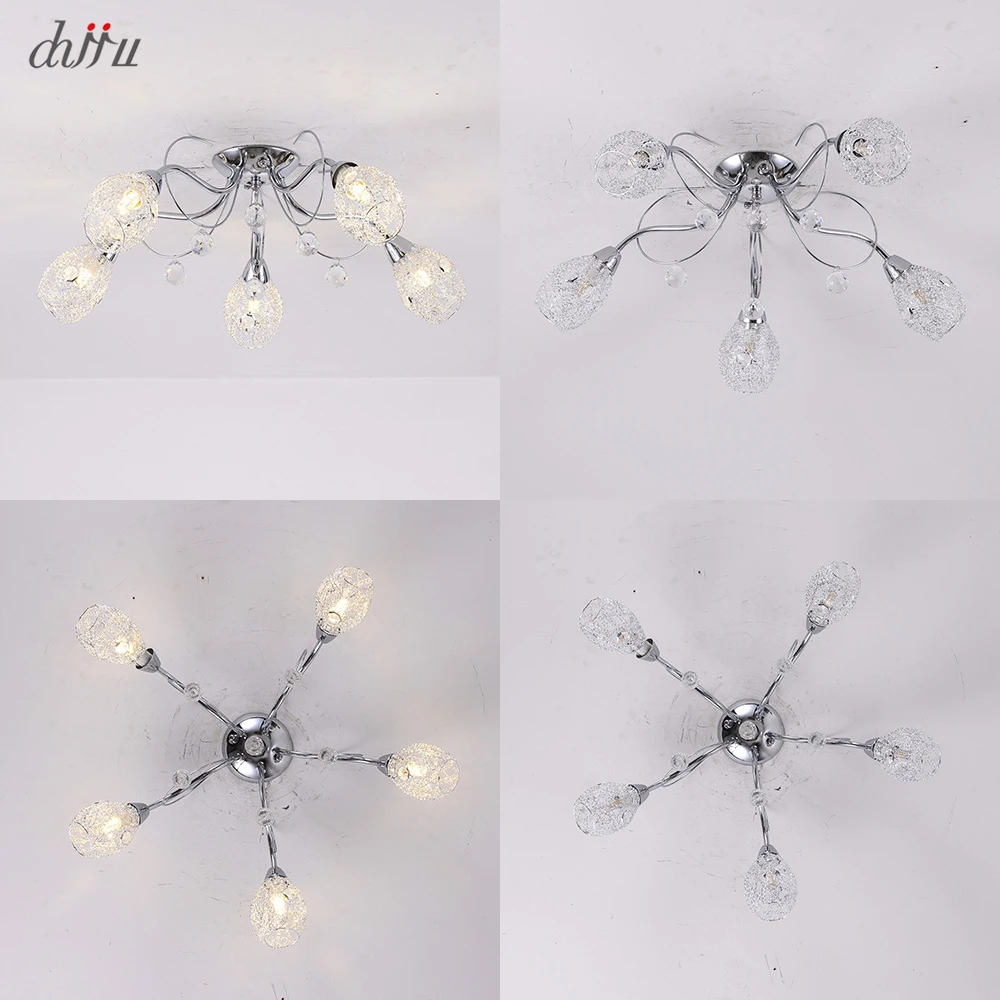 

Новый светодиодный светильник для люстры, современный светодиодный светильник, промышленный подвесной светильник, 5 головок, декоративная ...