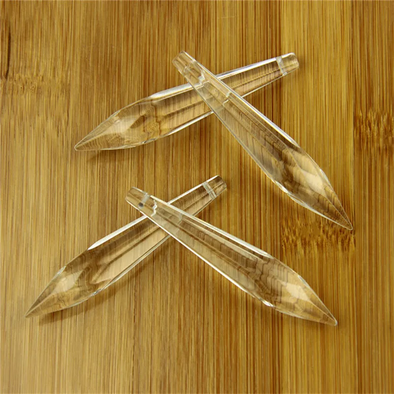 Хрустальная Призма Icicle подвески для люстры многогранное прозрачное стекло