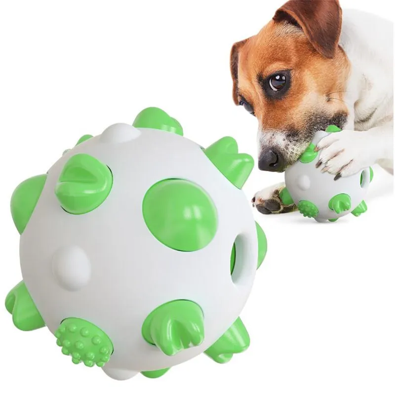 Ttoy Fun Iinteractive эластичный резиновый шарик молярная Чистка прочный мяч товары для