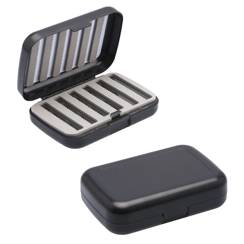 

New Outdoor thickened waterproof fly fishing box with slit foam Outdoor Sports Accessories Accessories movement product new
