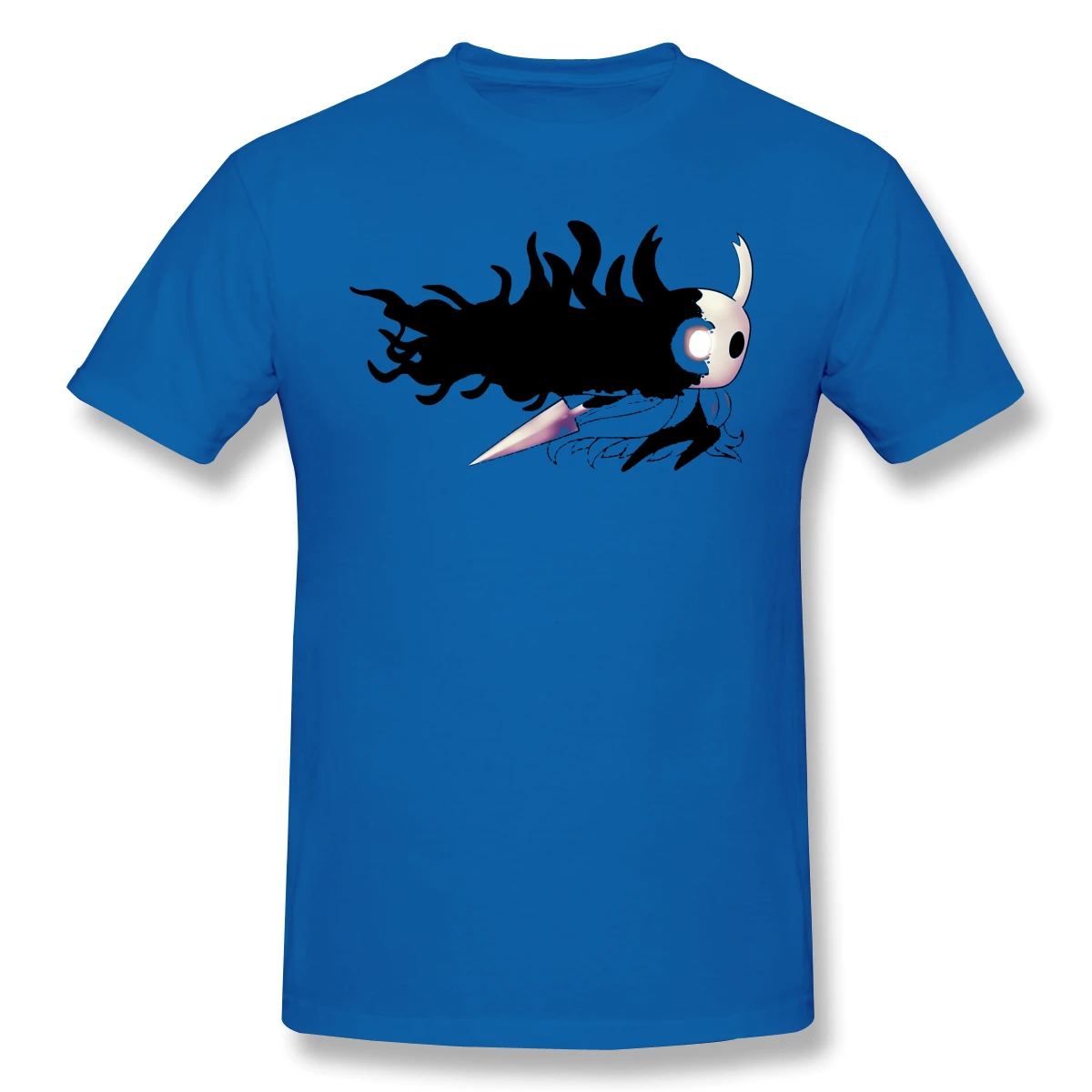 

Shadow's Dance Print Cotton T-Shirt Hollow Knight For Men Fashion Streetwear