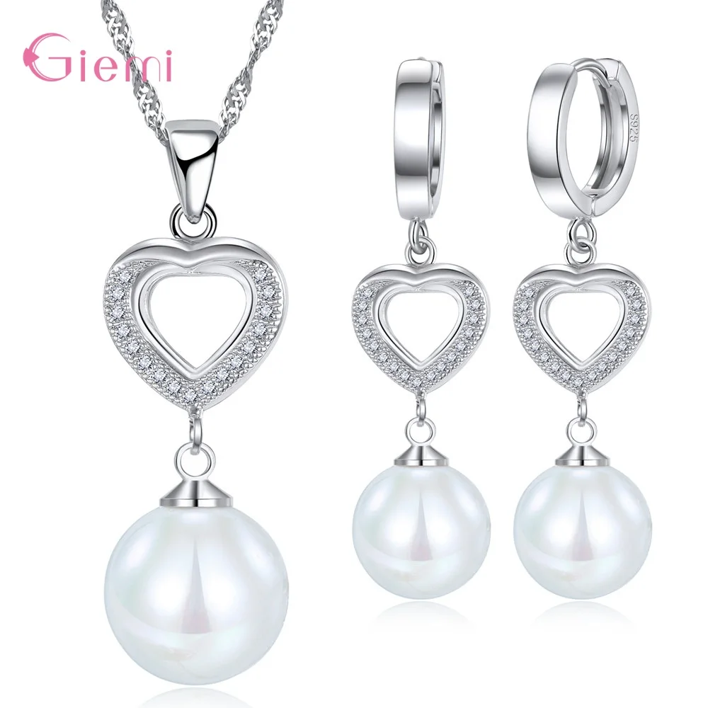 Женские серьги подвески из серебра 925 пробы с фианитами|Ювелирные наборы| |