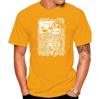 skeleton boombox sweatshirt mens womens jumper skull music rock metal goth custom print tee shirt