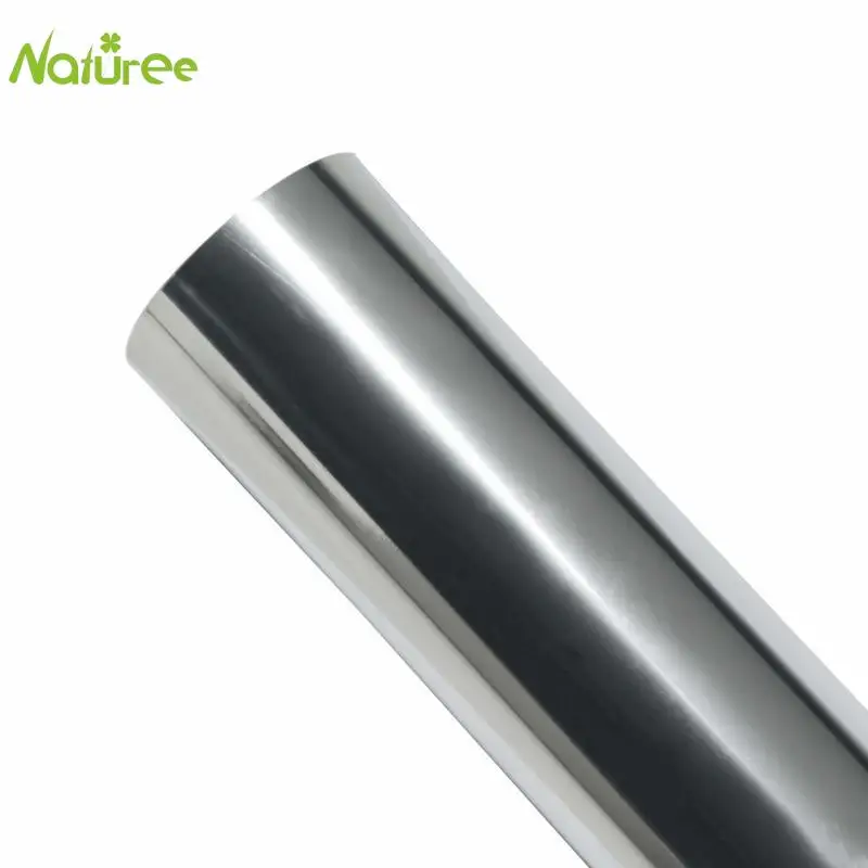25cm*1m Heat Transfer Vinyl Silver Foil Metallic HTV Iron on for T-Shirt and Other Fabric heat transfer roll | Дом и сад