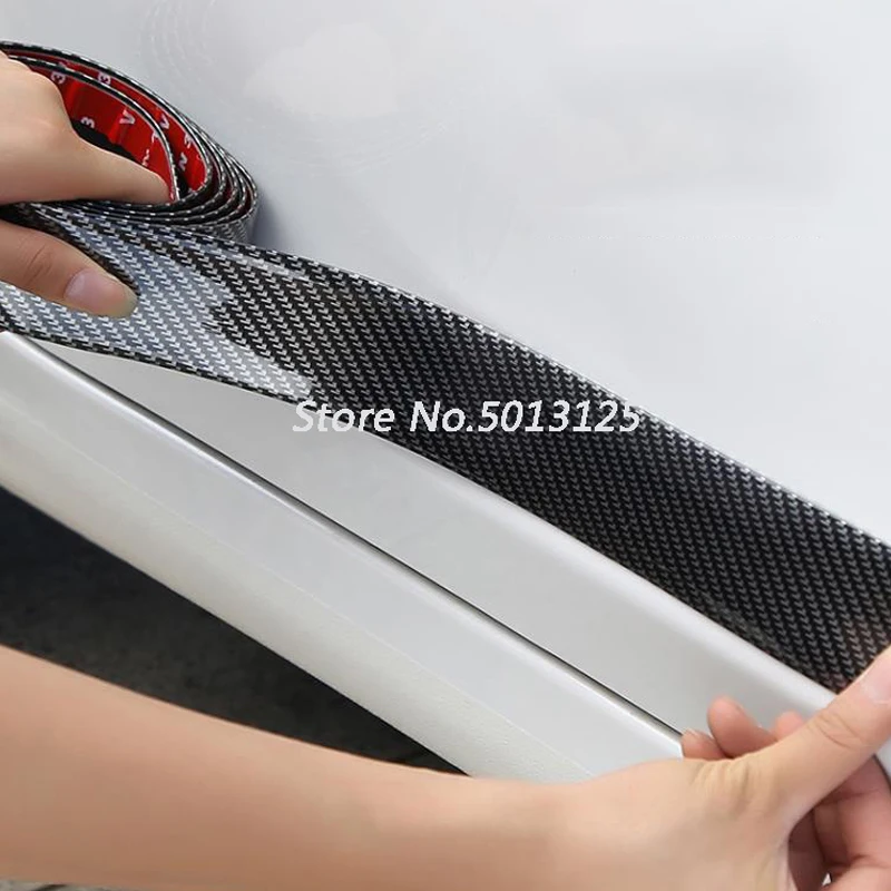 

Car Transparent Door Protector Sticker Sill Scuff Plate Pedal Strip Scratchproof Protective Tape For Toyota Prius 2019 2020