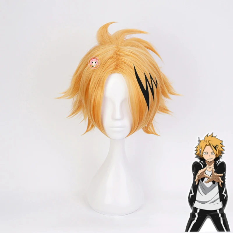 Парик с головным убором моя геройская Академия каминари денки термостойкие