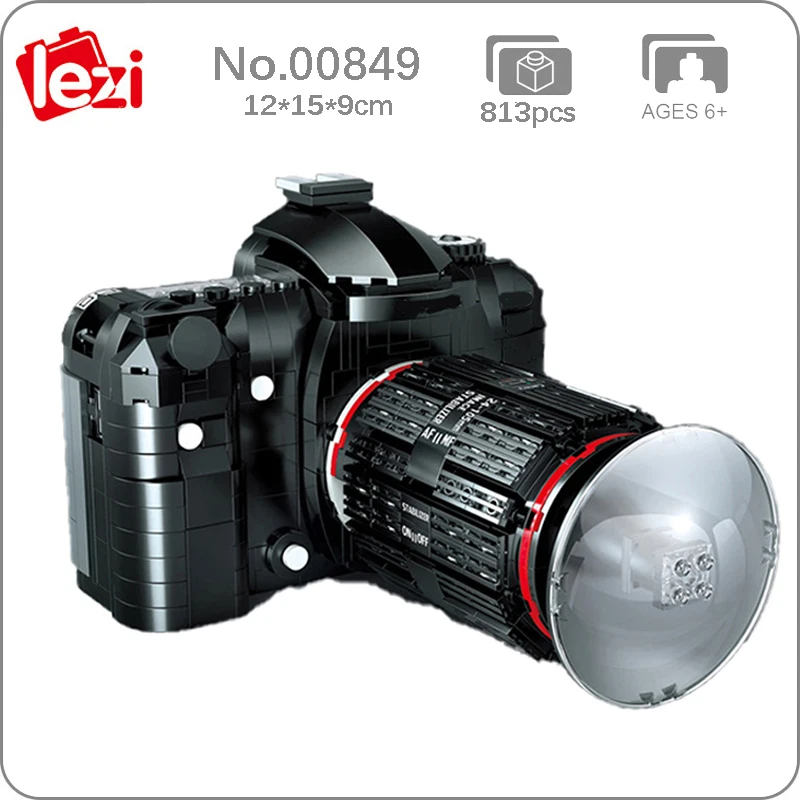 Длинная зеркальная фотокамера Lezi 00849 модель цифрового аппарата сделай сам