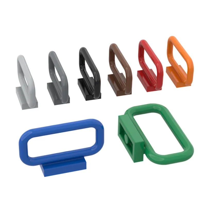 

Building streetscape DIY building block accessories moc-6187 1x4x2 fence phase car bumper children's toy ev3 parts